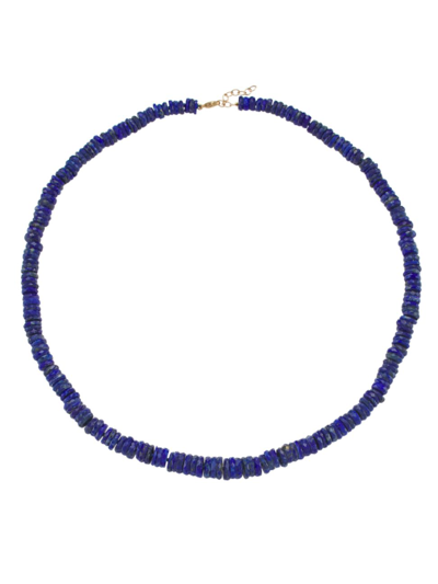 Jia Jia Atlas Lapis Beaded Necklace In Blue