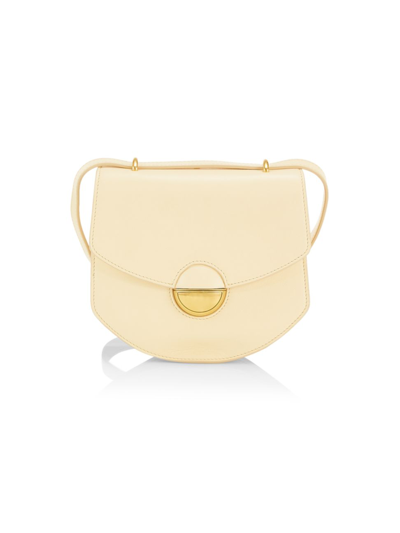 Proenza Schouler Women's Mini Round Dia Leather Shoulder Bag In Birch