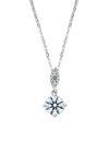 Hearts On Fire Women's Aerial 18k White Gold & 0.37 Tcw Diamond Petite Drop Pendant Necklace
