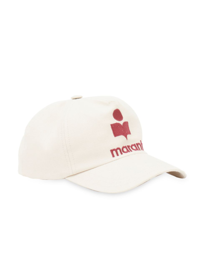 ISABEL MARANT WOMEN'S TYRON LOGO CANVAS BASEBALL CAP