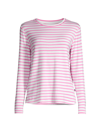 ADDISON BAY WOMEN'S EVERYDAY LONG-SLEEVE STRIPED TOP