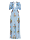 HANNAH ARTWEAR WOMEN'S SURYA FLORAL MAXI DRESS