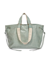 Isabel Marant Women's Wardy Leather Tote In Almond Green
