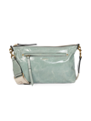 Isabel Marant Nessah Leather Shoulder Bag In Green