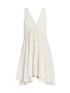 ISABEL MARANT WOMEN'S NALATIA V-NECK MINIDRESS