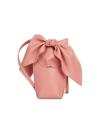 Loewe Bunny Leather Pocket Shoulder Bag In Peach Bloom