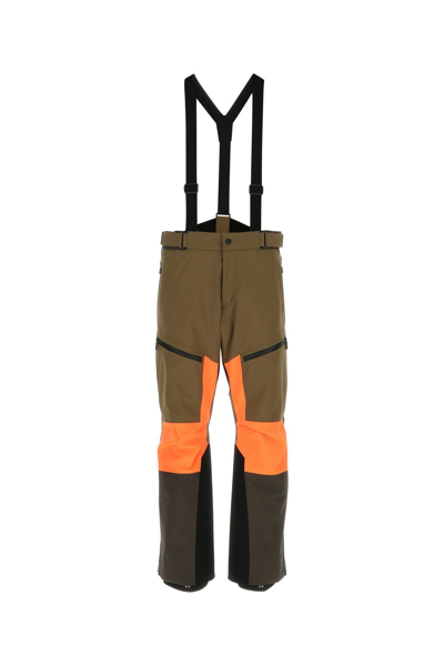 Moncler Army Green Stretch Nylon Ski Pant