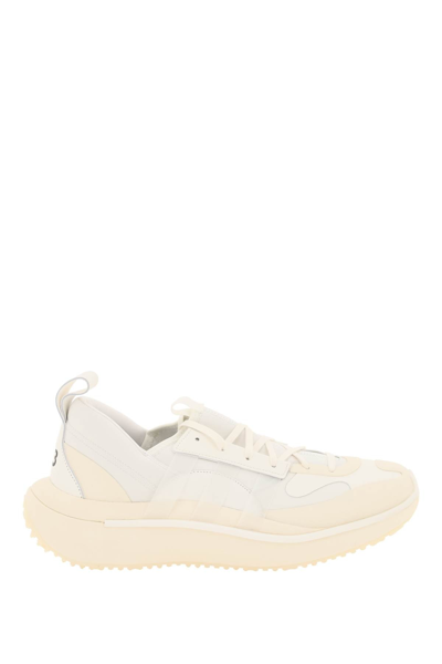 Y-3 Qisan Cozy Low-top Sneakers In White