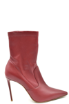 LE SILLA LE SILLA WOMEN'S RED OTHER MATERIALS BOOTS,2169M100 37.5