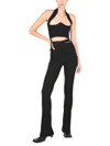 Andreädamo Andreādamo Black Ribbed Trousers In Black
