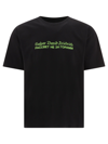 Rassvet Paccbet By Gosha Rubchinskiy Rassvet (paccbet) By Gosha Rubchinskiy Men's Black T-shirt In Black