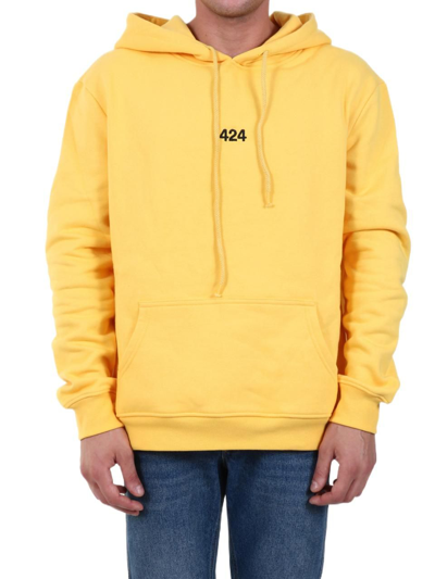 424 Men's Yellow Other Materials Sweatshirt