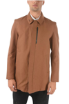 DROME DROME MEN'S BROWN OTHER MATERIALS OUTERWEAR JACKET,DRMT8012D2014B316 S