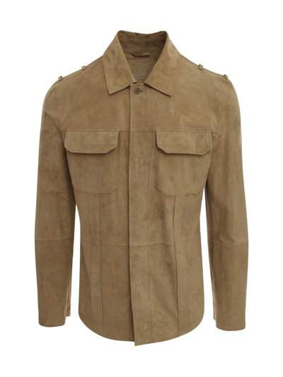 Desa Mens Brown Other Materials Shirt