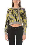 Just Cavalli Woman Sweater Dove Grey Size Xs Synthetic Fibers, Acrylic, Virgin Wool, Wool, Cashmere In Multicolor