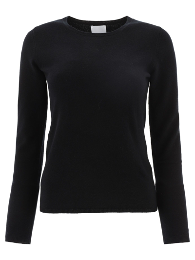 Allude Womens Black Other Materials Jumper