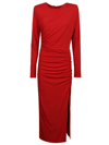 FEDERICA TOSI FEDERICA TOSI WOMEN'S RED OTHER MATERIALS DRESS,FTI22AB1350JE01120015 40