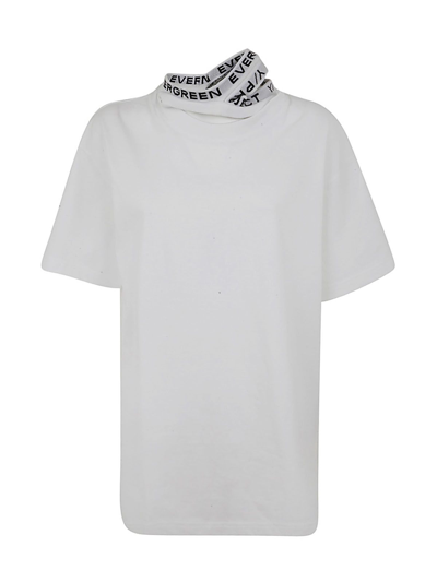 Y/project Classic Three Collar T-shirt In White