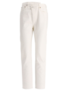 AGOLDE AGOLDE WOMEN'S WHITE OTHER MATERIALS PANTS,A90371183ELMNT 29