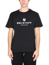 Belstaff Mens Logo T-shirt In Black