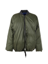 Sofie D'hoore Quilted Down Reversible Bomber In Multicolor