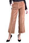 MASON'S MASON'S WOMEN'S BROWN OTHER MATERIALS PANTS,VBE021 40