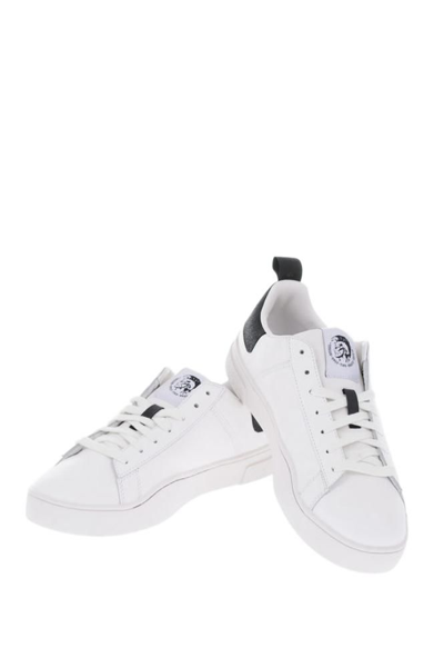 Diesel Men's White Other Materials Sneakers