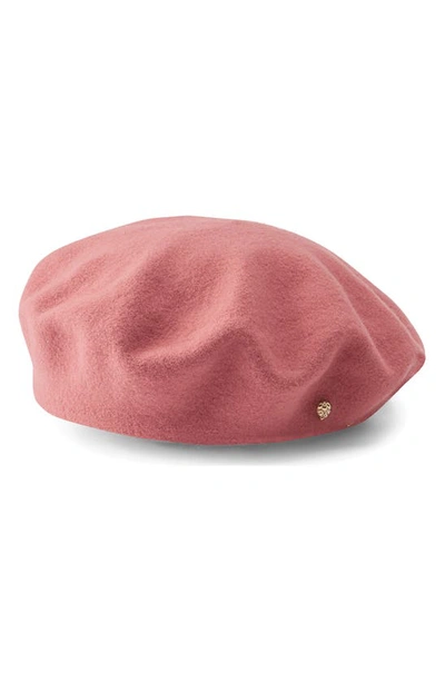 Helen Kaminski Ali Merino Wool Beret In Blossom