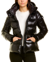 Mackage Madalyn Light And Brilliant Down Jacket With Hood In Black