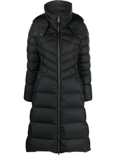 Moorer Claudinne Padded Coat In Schwarz