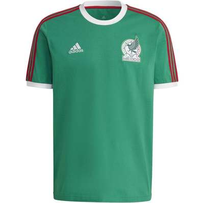 Adidas Originals Adidas Green Mexico National Team Dna T-shirt In Vivid Green