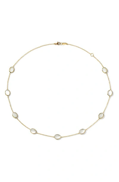 Ippolita Women's Confetti 18k Yellow Gold & Mother-of-pearl Station Necklace In Mother Of Pearl