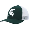 47 '47 GREEN/WHITE MICHIGAN STATE SPARTANS BASIC TWO-TONE TROPHY FLEX HAT