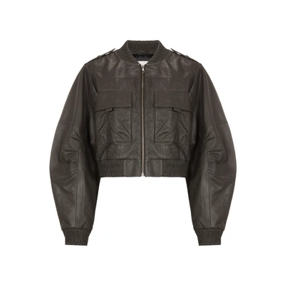 Gestuz Bomber Tessagz En Cuir