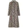 Rixo London Rixo Milly Leopard-print Faux Fur Coat In Leopard