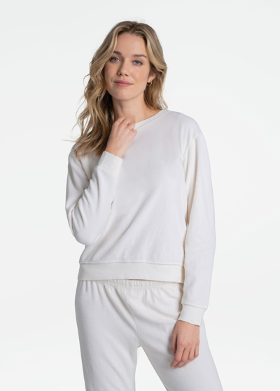 Lole Lolë Edition Velour Long Sleeves In White