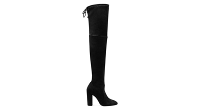 Stuart Weitzman Ariana 100 City Boot The Sw Outlet In Black