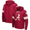 Colosseum Crimson Alabama Crimson Tide 2.0 Lace-up Hoodie In Crimson