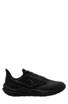 Nike Air Winflo 9 Water Repellent Running Shoe In Black