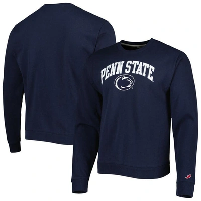 LEAGUE COLLEGIATE WEAR LEAGUE COLLEGIATE WEAR NAVY PENN STATE NITTANY LIONS 1965 ARCH ESSENTIAL LIGHTWEIGHT PULLOVER SWEATS