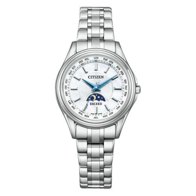 Pre-owned Citizen Ee1010-62w [exceed Ecodrive Radio-controlled Watch 45th Anniversary]