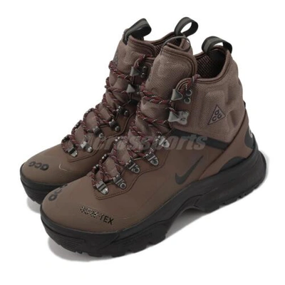 Pre-owned Nike Acg Zoom Gaiadome Gore-tex Trails End Brown Men Outdoors Hiking Dd2858-200