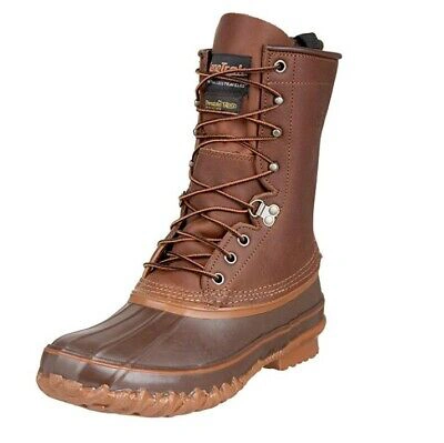 Pre-owned Kenetrek Men's 10" Rancher Hunting Warming Insulated Lace Brown Pac Boots, Sizes