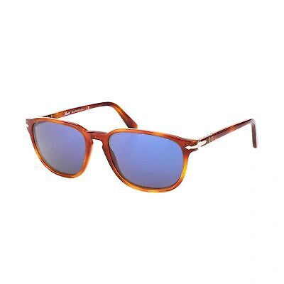 Pre-owned Persol Sunglasses Po 3019s 96/56 Havana 55mm In Blue