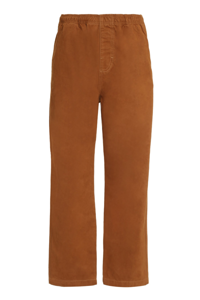 Stussy Cotton Cargo-trousers In Camel