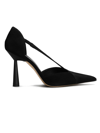 Gia Borghini Black Suede Rosie 34 Pumps In Nero