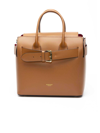 AVENUE 67 BROWN LEATHER TAYLOR BAG