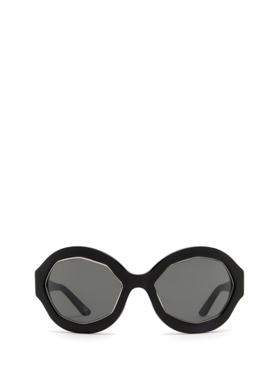 Marni Eyewear Cumulus Cloud Black Sunglasses