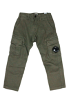 C.p. Company Cargo Pants With Pockets And Lens With Internal Drawstring And America Pockets With Zip And Button C In Military