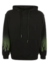 VISION OF SUPER HOODIE WITH NEGATIVE FLAMES